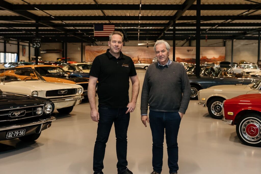 Bedrijfsfotografie bij Geevers Classic Cars in Asten