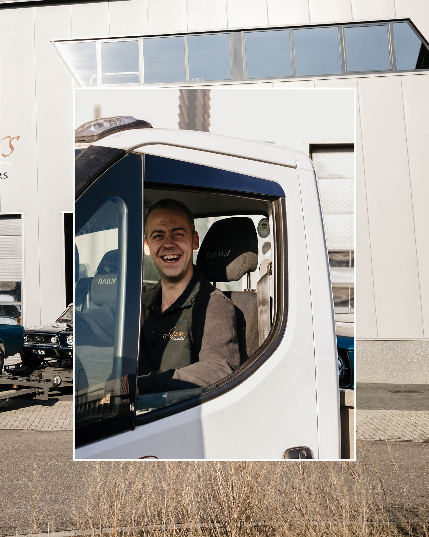 Bedrijfsfotografie bij Geevers Classic Cars in Asten