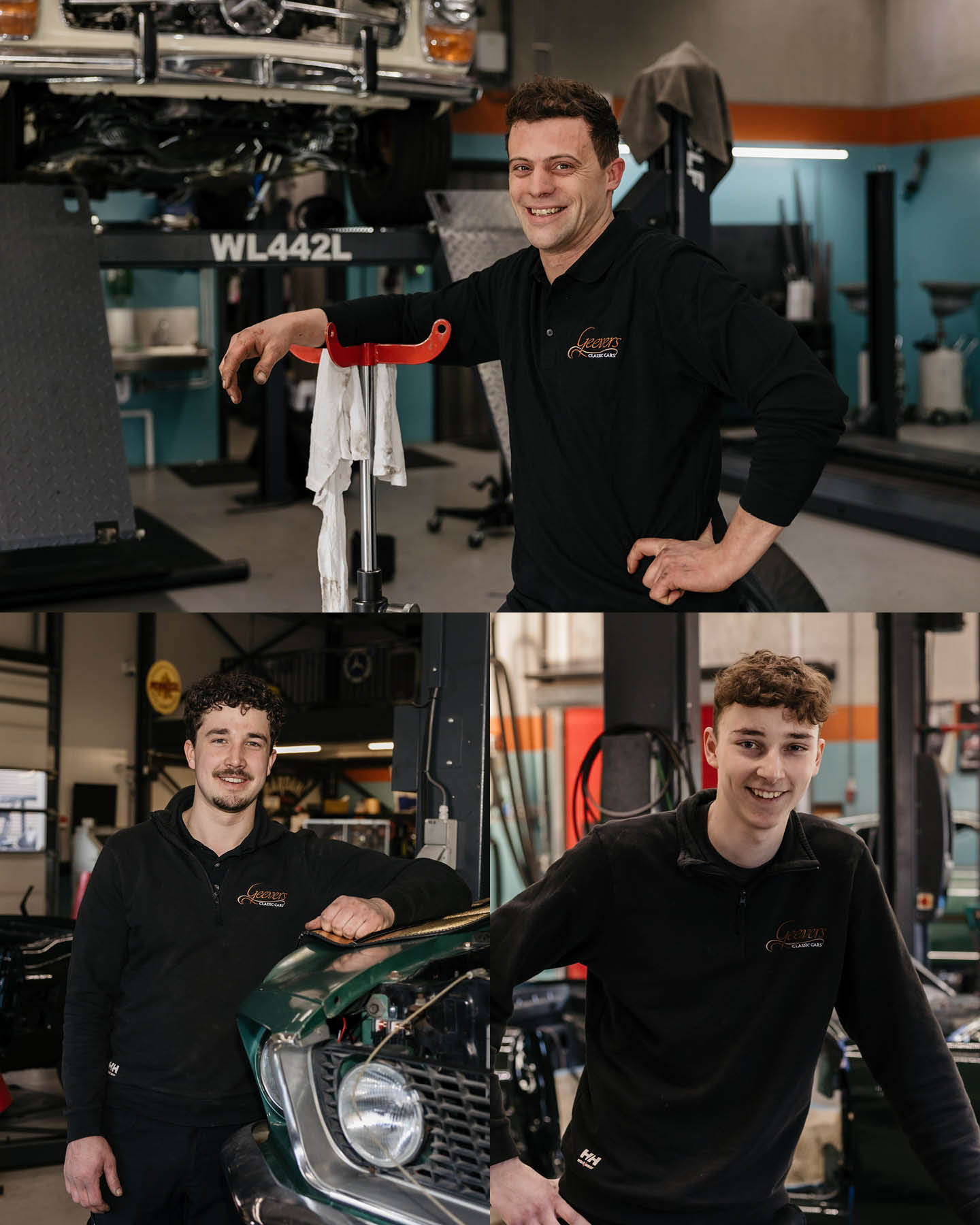 Bedrijfsfotografie bij Geevers Classic Cars in Asten