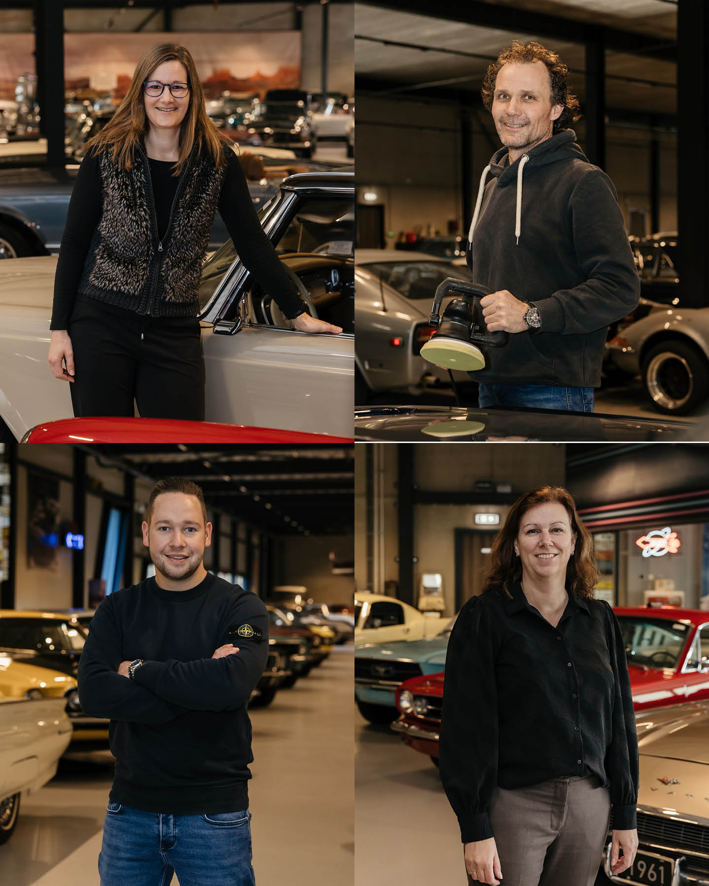 Bedrijfsfotografie bij Geevers Classic Cars in Asten