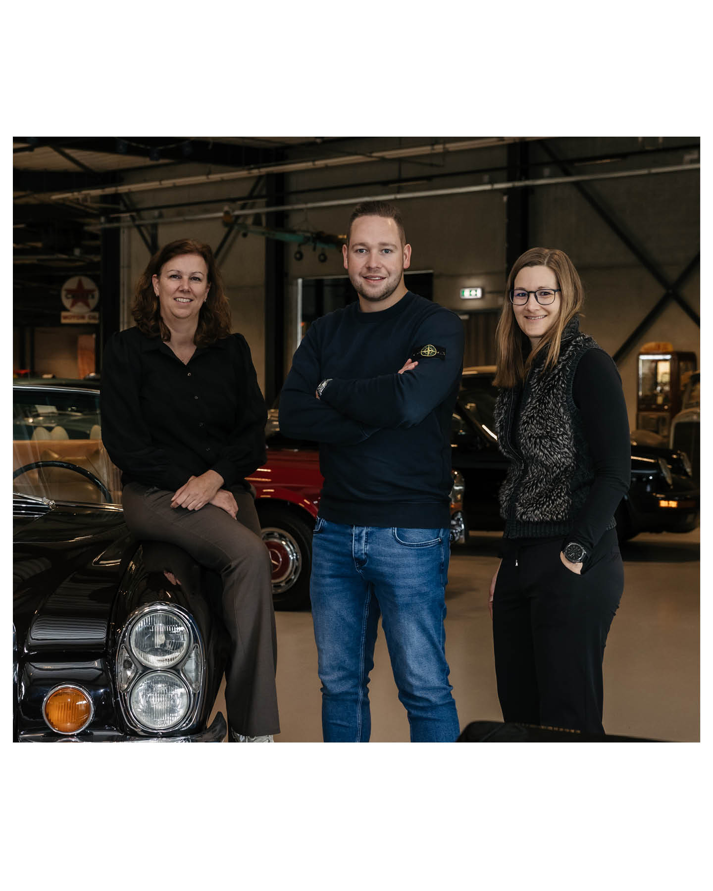 Bedrijfsfotografie bij Geevers Classic Cars in Asten