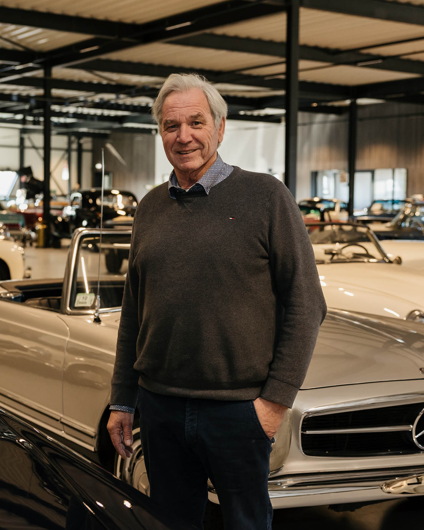 Bedrijfsfotografie bij Geevers Classic Cars in Asten